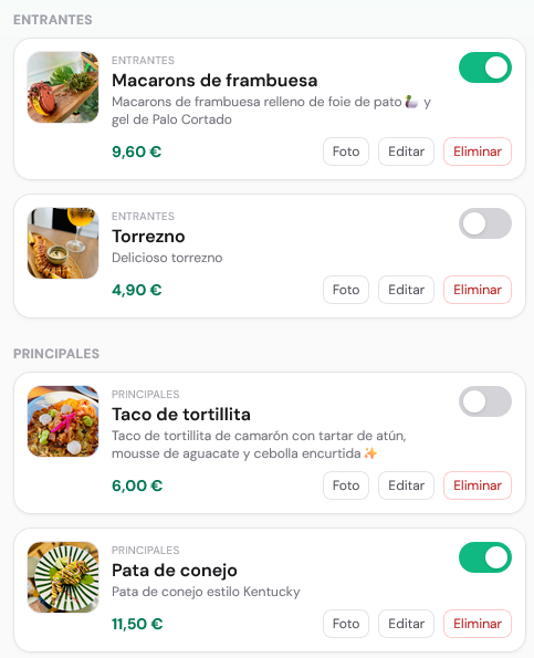 Chef organizando servicio en cocina